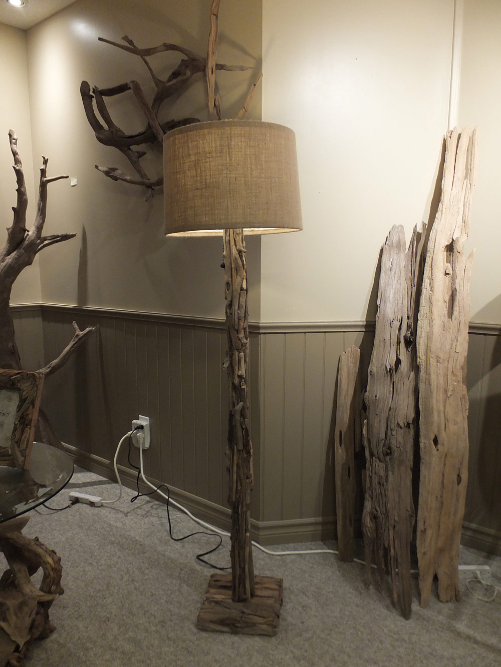 Slim Driftwood Floor Lamp Studio Slim Driftwood Floor Lamp